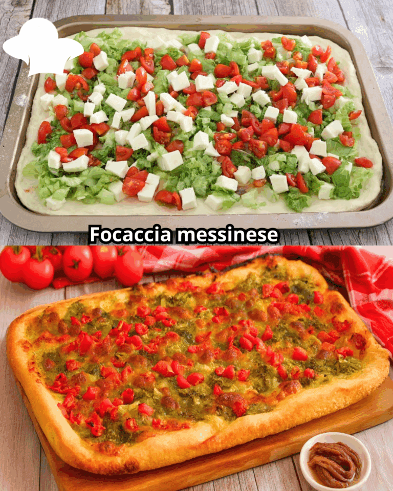 Focaccia messinese: il rustico siciliano che conquista al primo morso