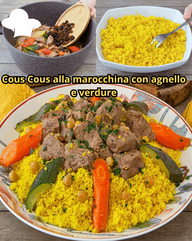 Cous Cous alla marocchina con agnello e verdure: il piatto delle grandi occasioni
