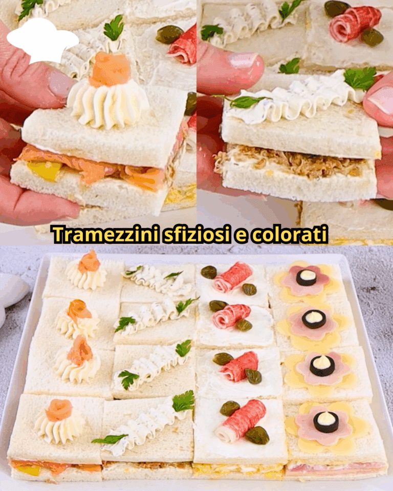 Tramezzini sfiziosi e colorati: 4 idee originali per un buffet irresistibile
