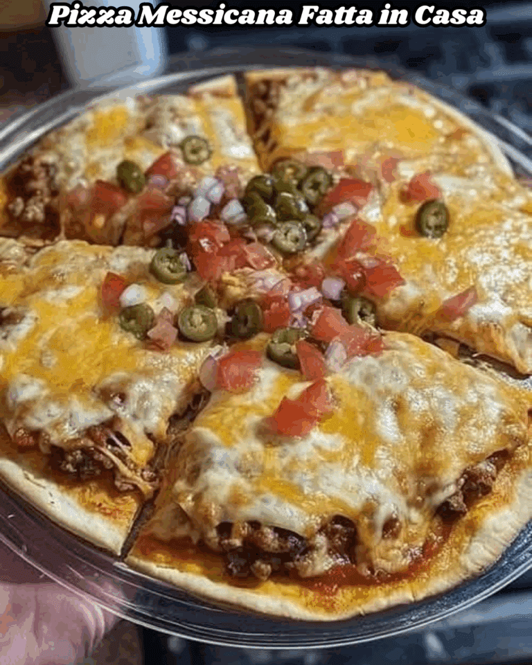 Pizza Messicana Fatta in Casa: Croccante, Speziata e Irresistibile