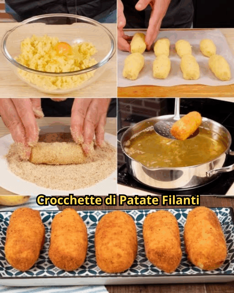 Crocchette di Patate Filanti – Dorate Fuori, Morbide Dentro: Il Comfort Food Perfetto