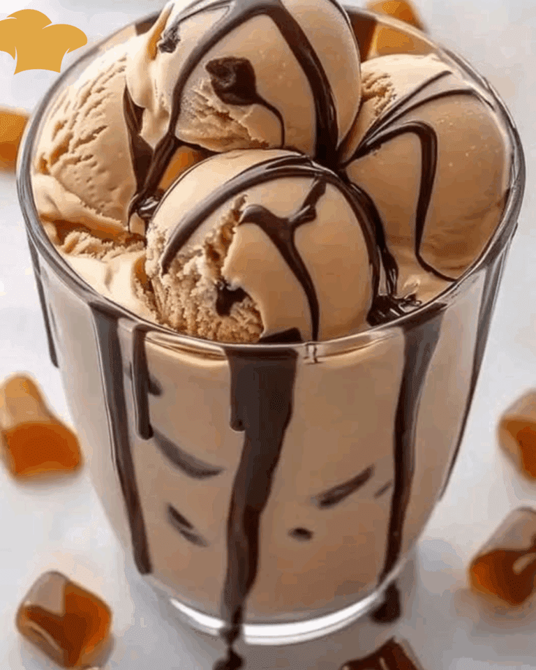 Felicità al Caramello Fuso: Un Abbraccio in un Cucchiaio