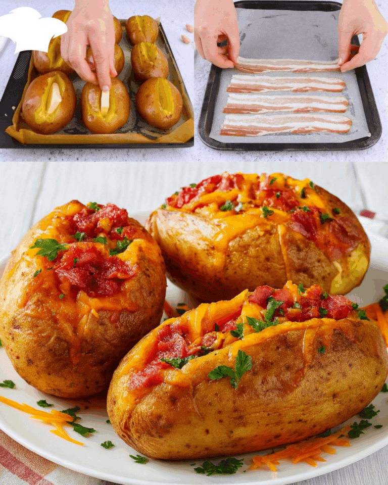 Patate Ripiene al Forno con Bacon Croccante: impossibile resistere!