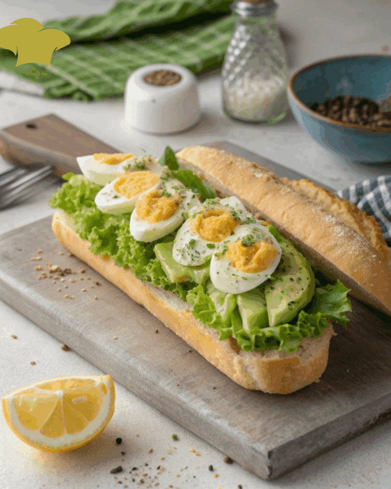 Mini-Baguette con Avocado e Uovo: uno snack fresco e gustoso
