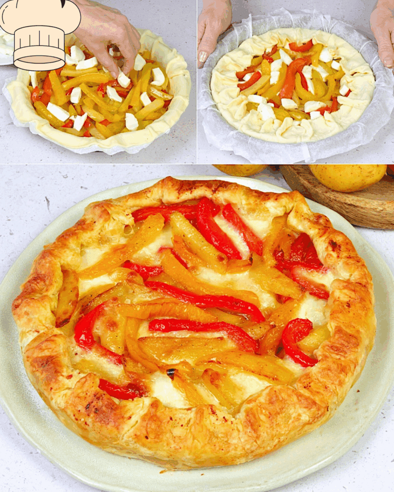 Torta Salata con Peperoni e Patate: il Rustico Estivo Filante e Colorato che Conquista Tutti