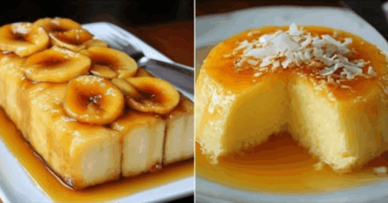 Budino Soffice alla Banana con Caramello e Cocco: Il Dolce Perfetto per Ogni Momento!