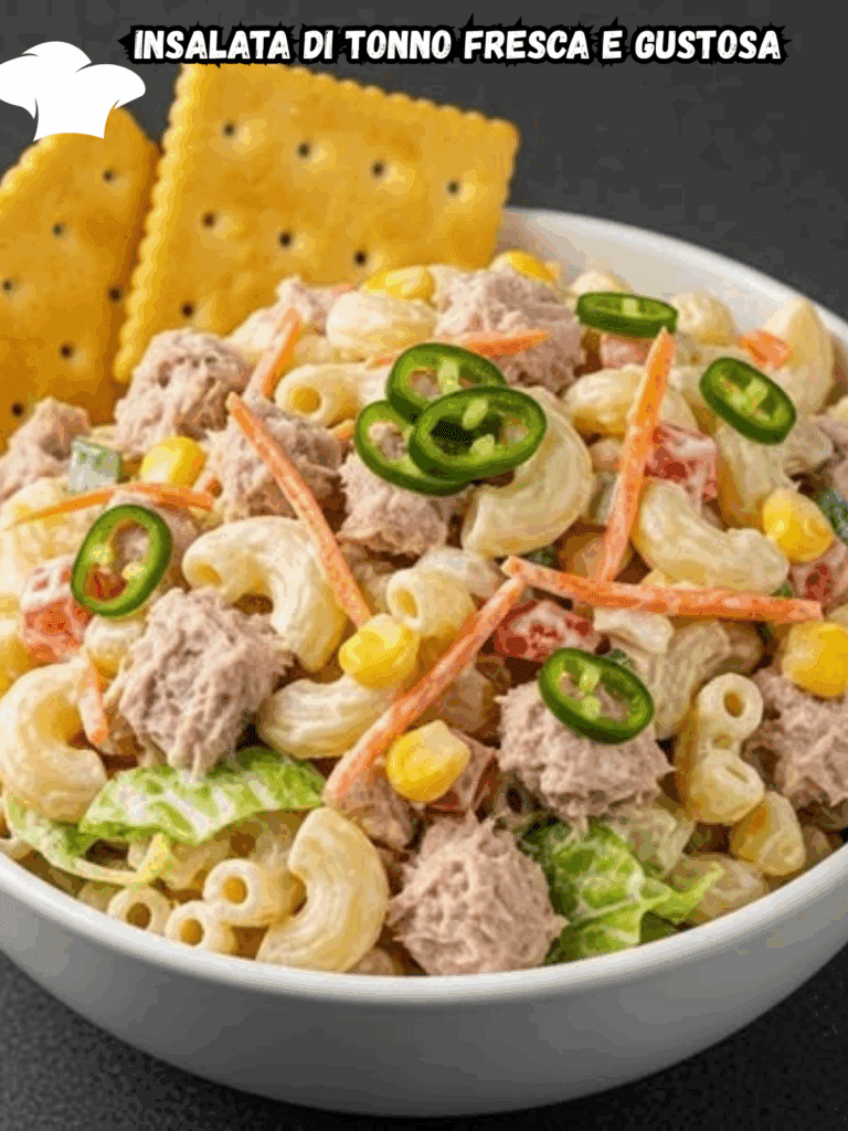 Insalata di Tonno Fresca e Gustosa: il piatto leggero che conquista tutti