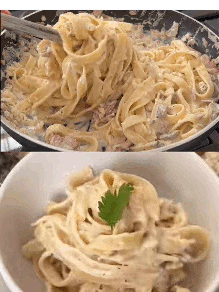 Fettuccine Cremose ai Funghi e Prosciutto: la coccola perfetta per ogni occasione