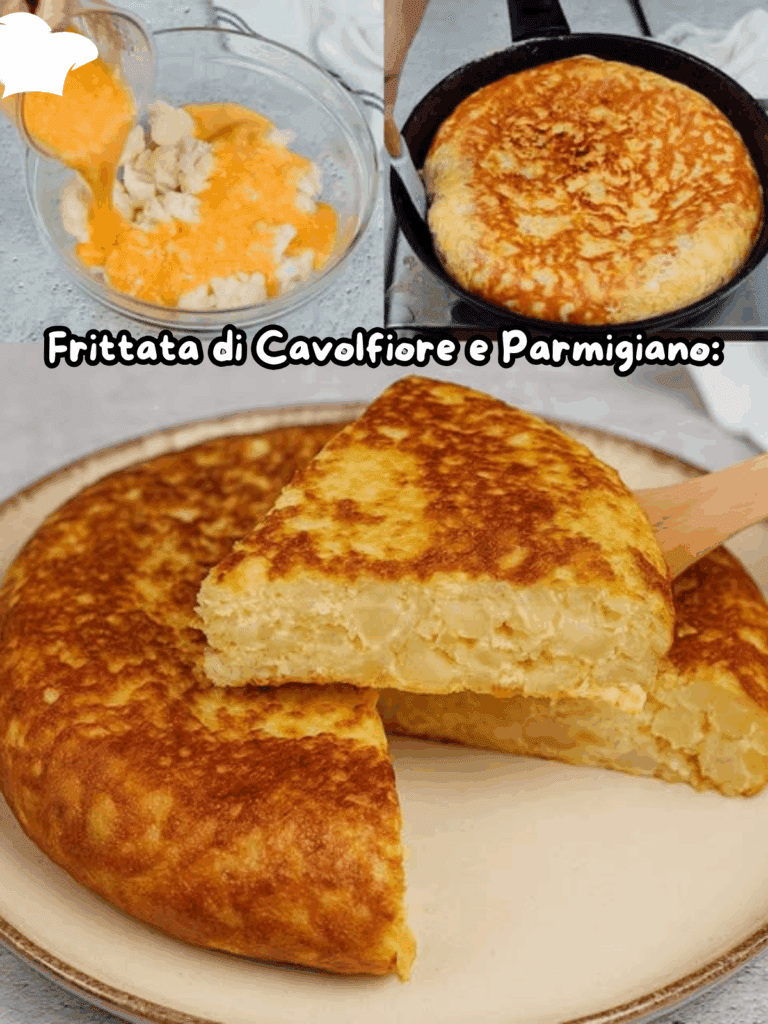 Frittata di Cavolfiore e Parmigiano: la Ricetta Leggera, Proteica e Pronta in 30 Minuti!