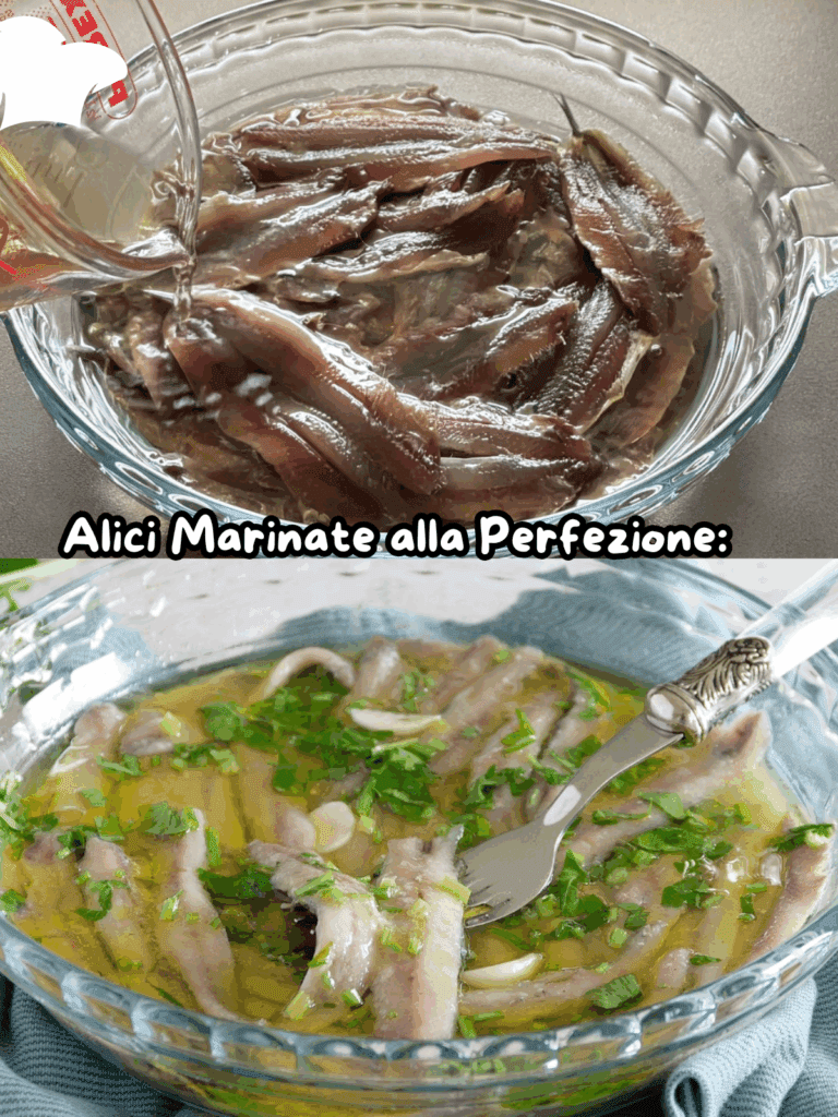 Alici Marinate alla Perfezione: Il Grande Classico della Cucina di Mare da Non Sbagliare