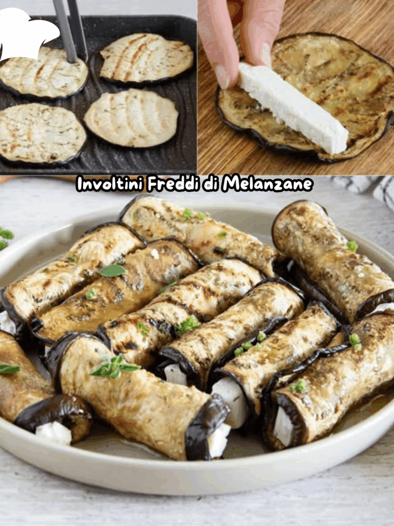 Involtini Freddi di Melanzane: l’Antipasto Estivo Leggero, Veloce e Pieno di Gusto