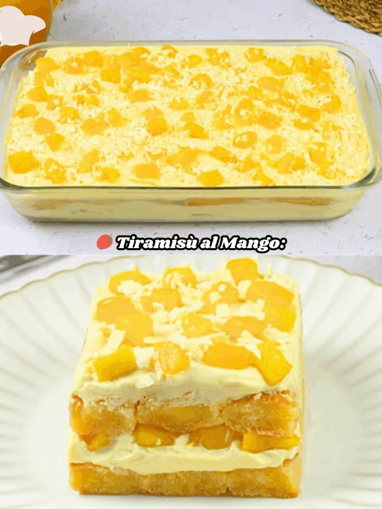 Tiramisù al Mango: Freschezza Esotica in Versione Cremosa