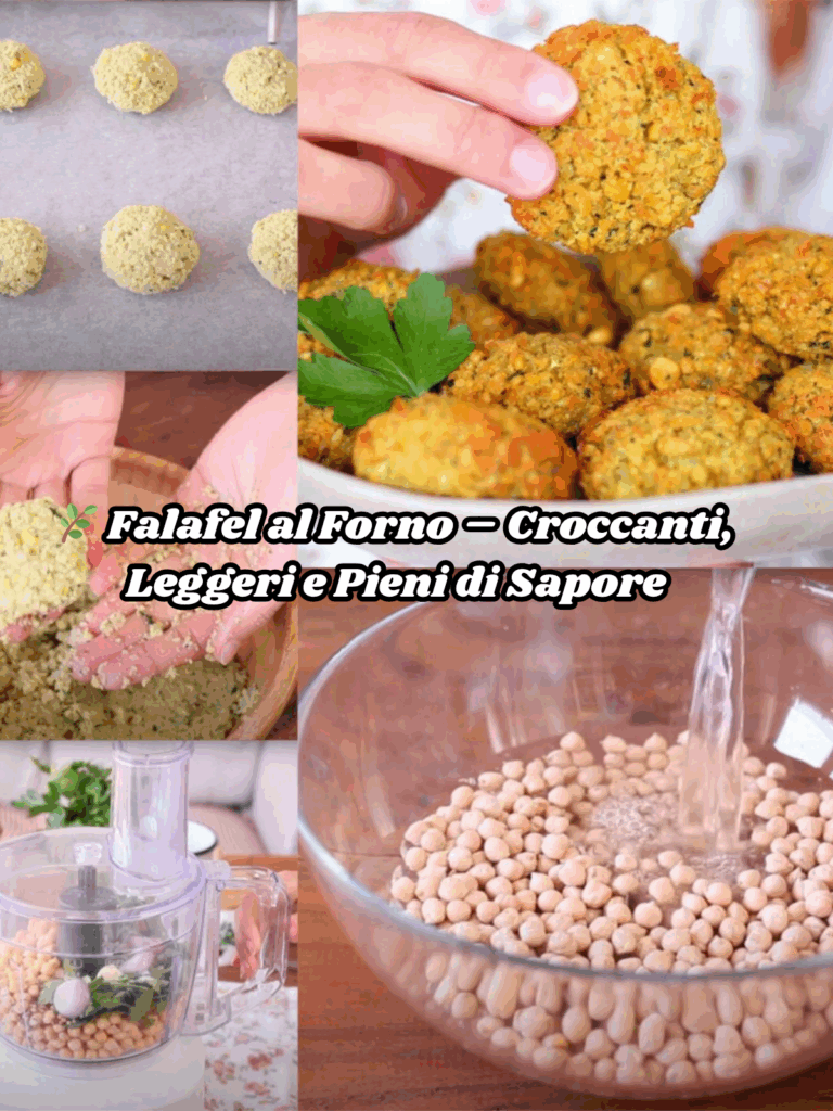 Falafel al Forno – Croccanti, Leggeri e Pieni di Sapore