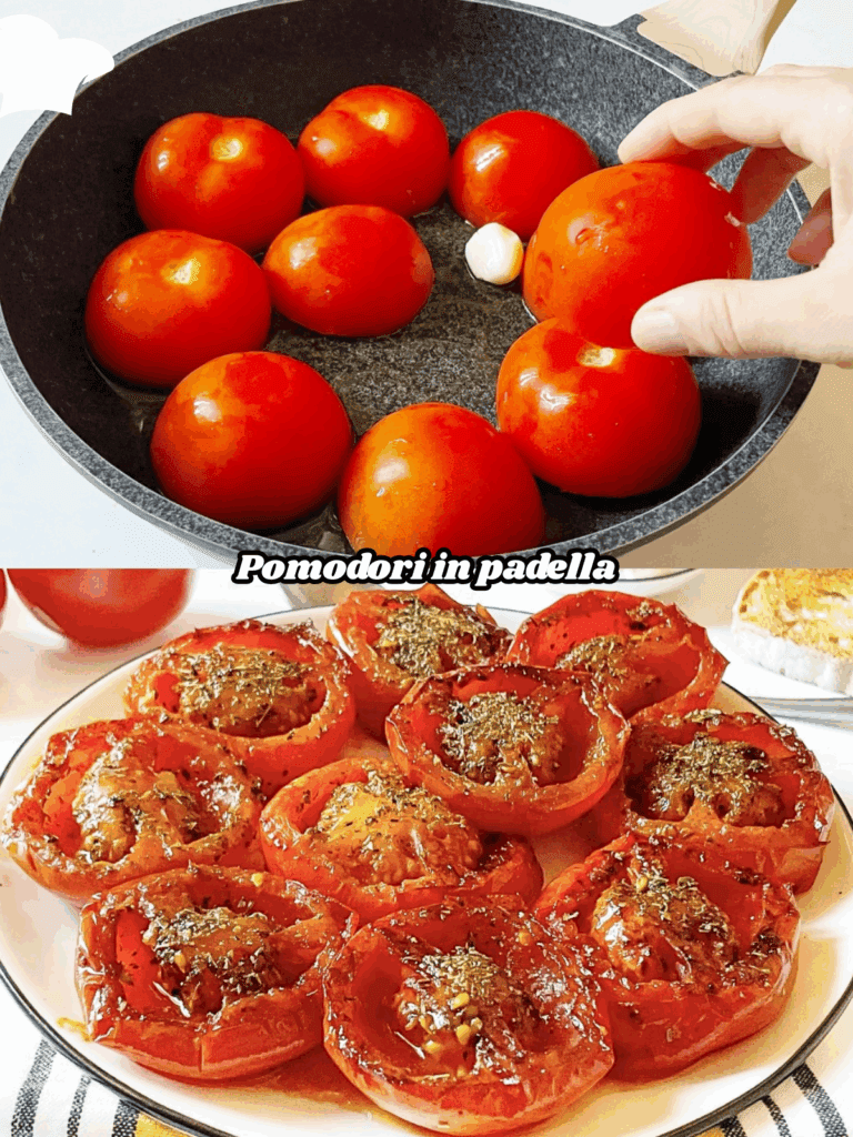 Pomodori in padella – Il contorno estivo veloce e profumato