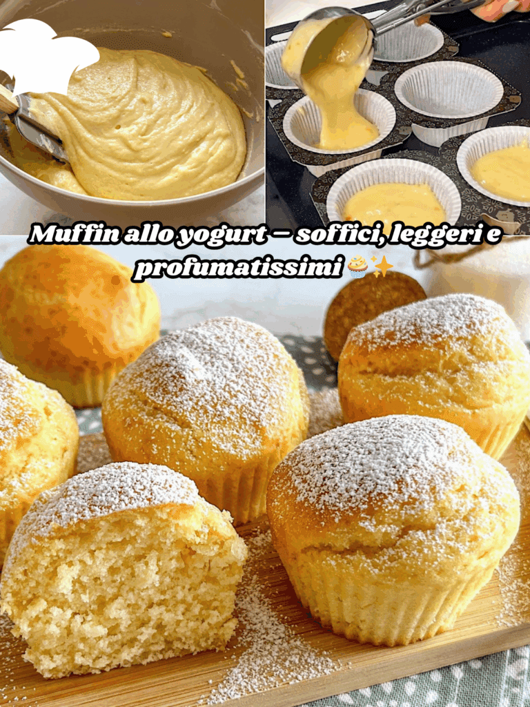 Muffin allo yogurt – soffici, leggeri e profumatissimi