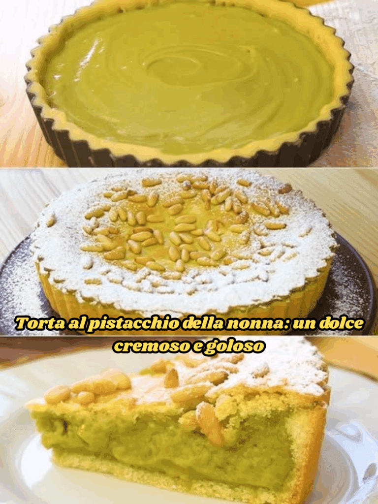 Torta al pistacchio della nonna: un dolce cremoso e goloso