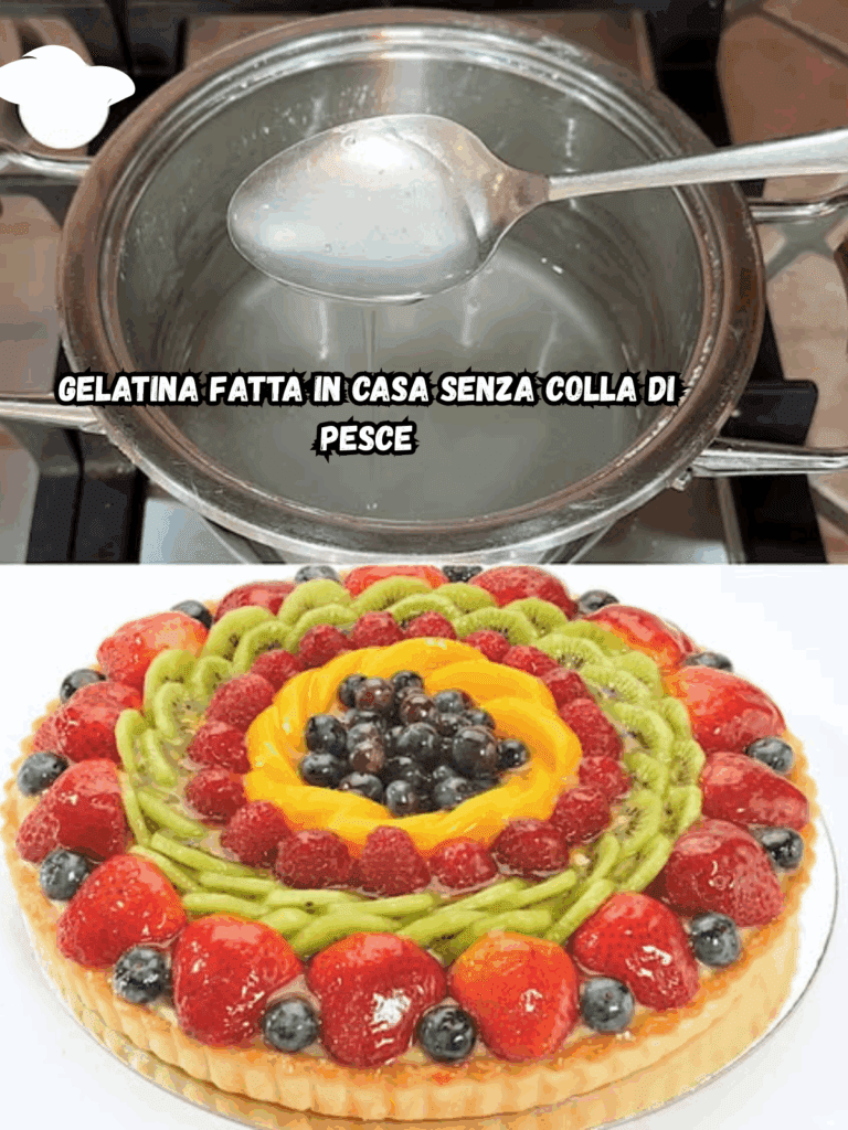 Gelatina Fatta in Casa Senza Colla di Pesce: il Segreto per Dolci Lucidi e Perfetti
