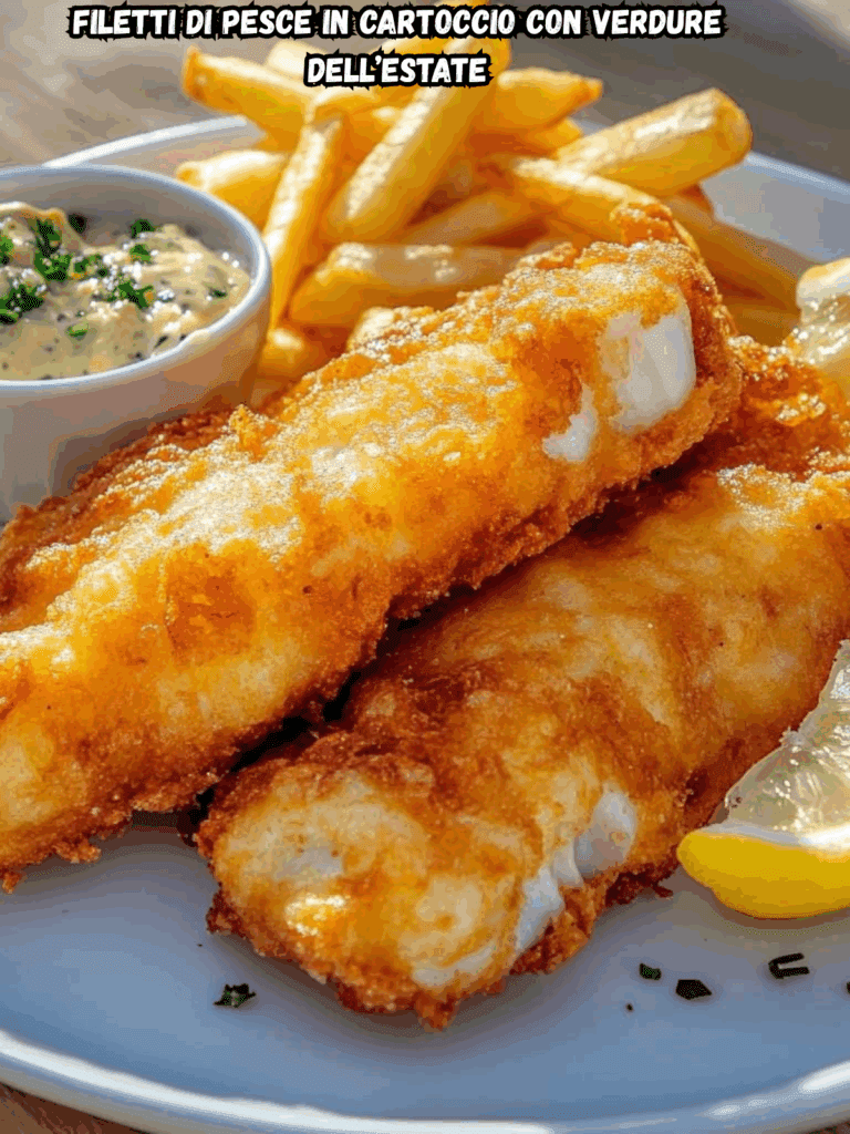 Filetti di Pesce in Cartoccio con Verdure dell’Estate: un Viaggio di Gusto Leggero e Profumato