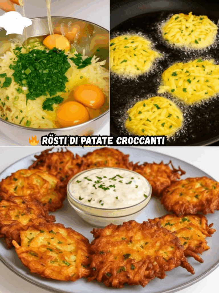 Rösti di Patate Croccanti: Lo Sfizio Irresistibile da Portare in Tavola