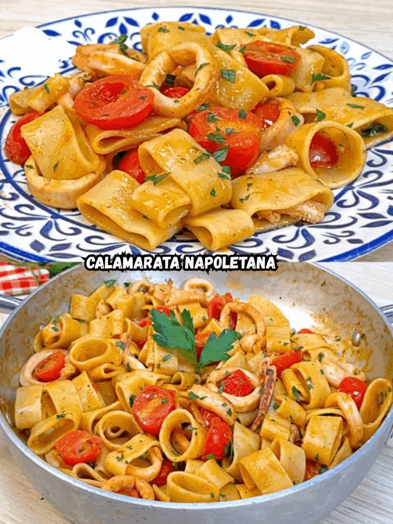 Calamarata napoletana: il primo piatto di mare che conquista al primo assaggio