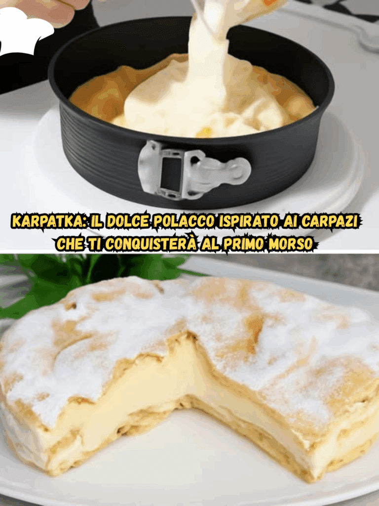 Karpatka: il dolce polacco ispirato ai Carpazi che ti conquisterà al primo morso