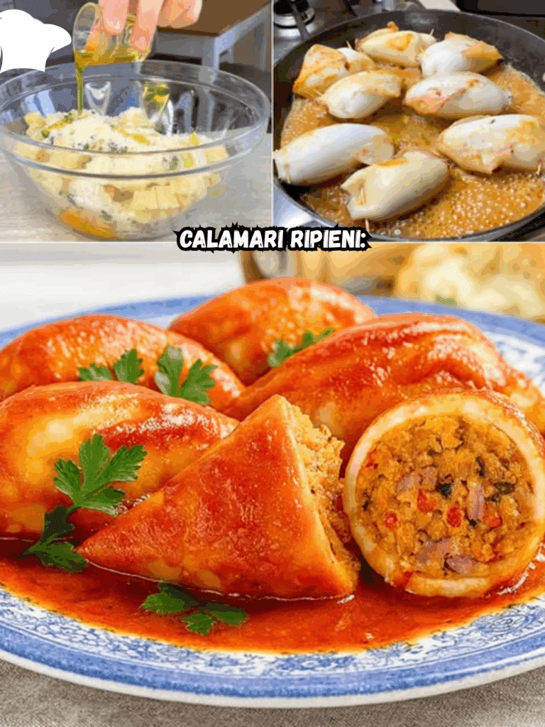 Calamari ripieni: la ricetta facile e gustosa della tradizione mediterranea