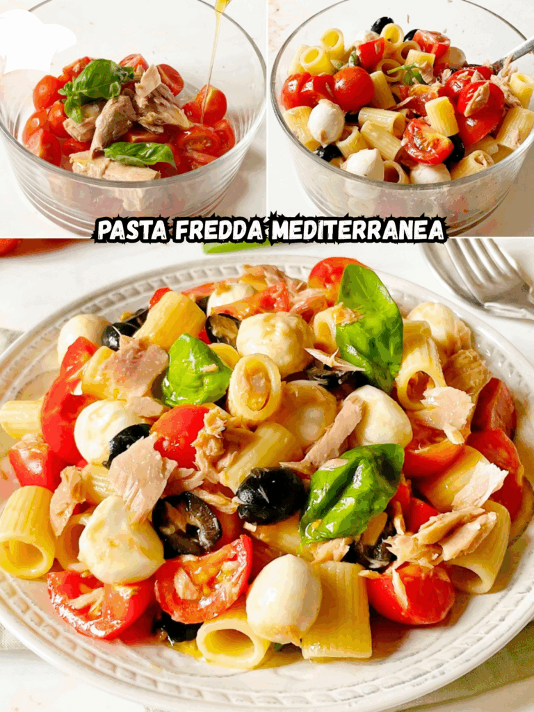 Pasta Fredda Mediterranea: il primo piatto estivo ricco di gusto, colore e freschezza