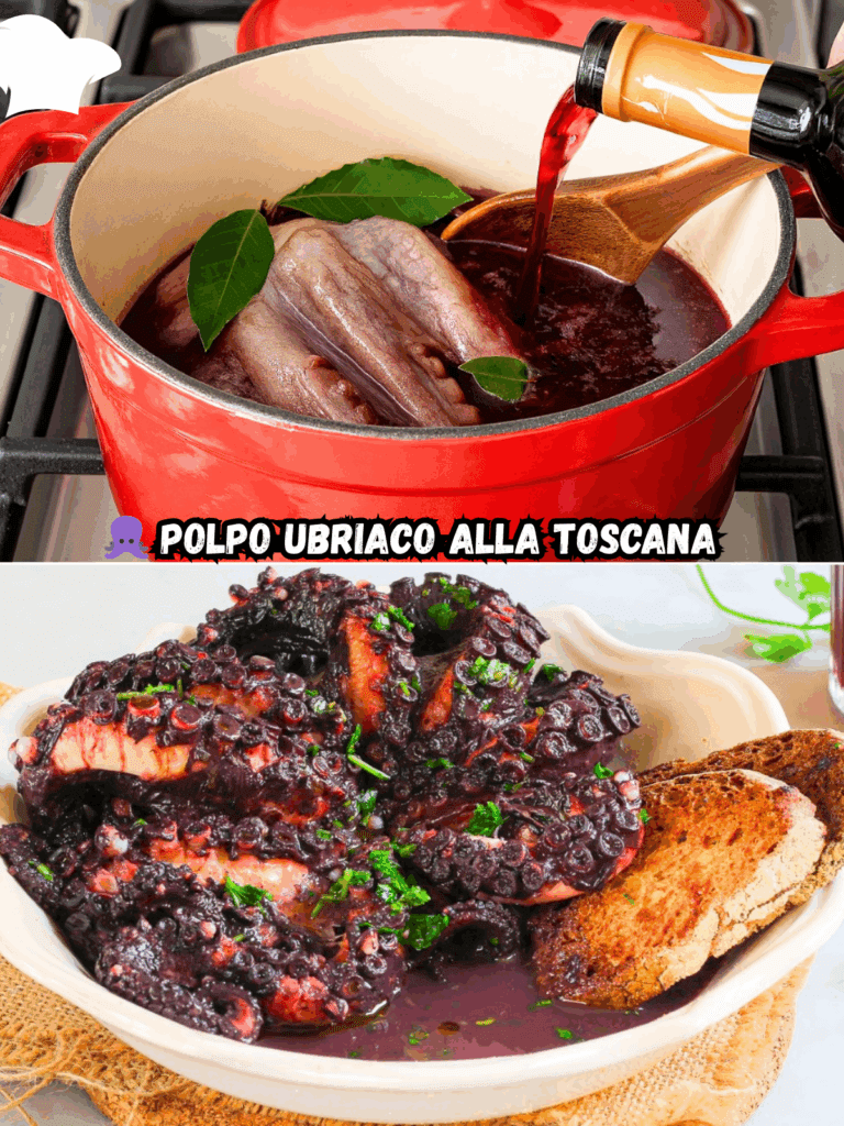 Polpo Ubriaco alla Toscana: Il secondo di mare ricco di gusto e tradizione