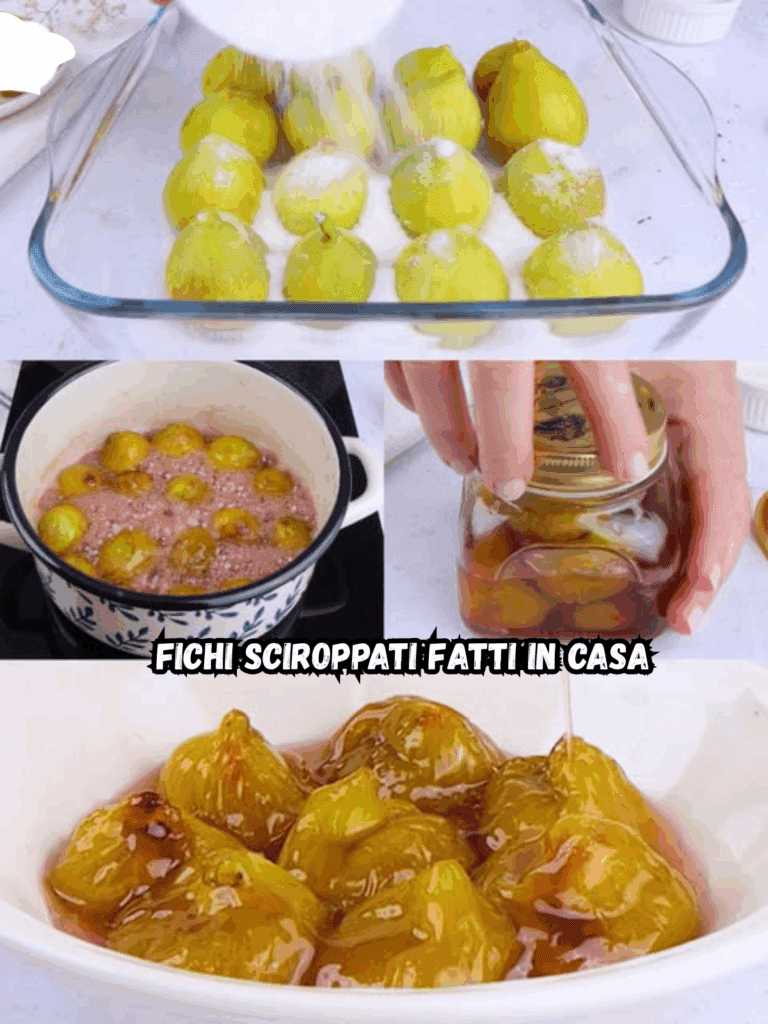 Fichi Sciroppati Fatti in Casa: La Ricetta Perfetta per Conservare Tutta la Dolcezza di Settembre