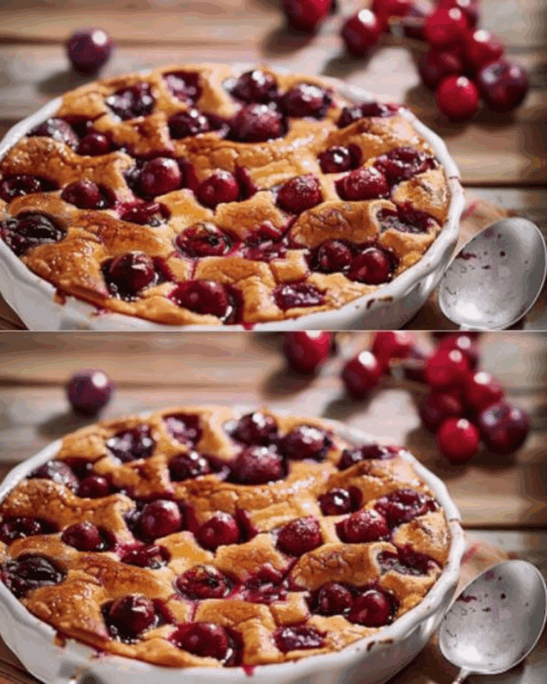 Clafoutis alle Ciliegie – Setoso e Profumato, con Cuore di Frutta.