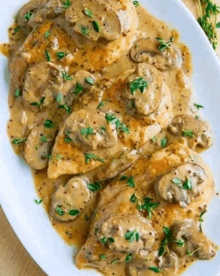 Pollo alla Senape e Funghi: Ricetta Cremosa e Profumata Pronta in Pochi Minuti.