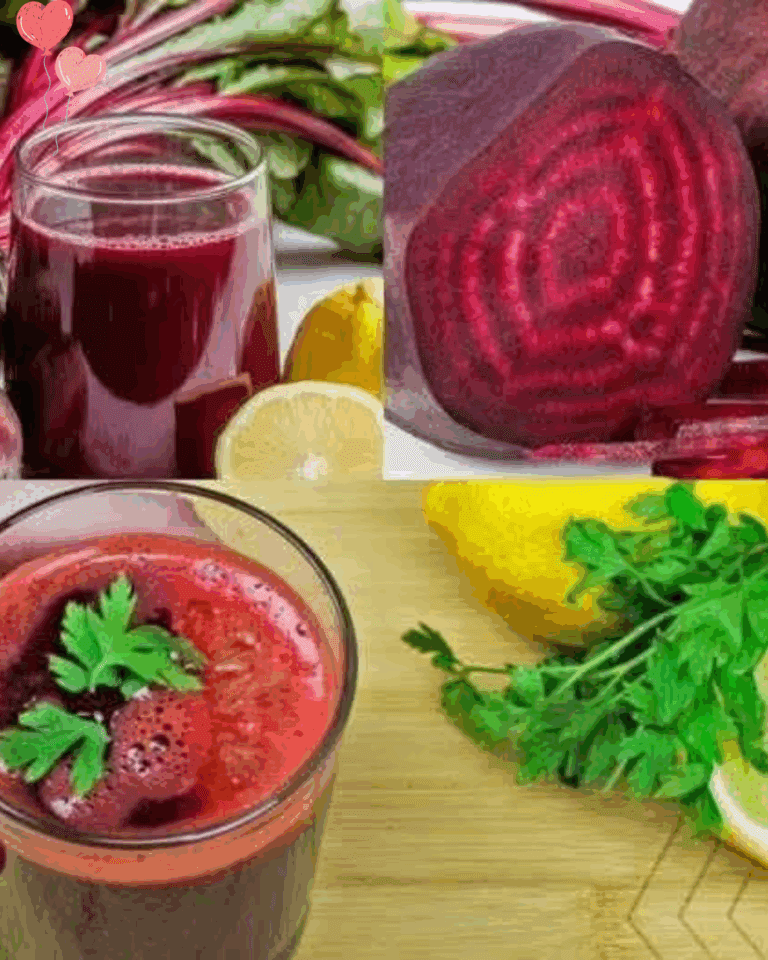 Bevanda Detox al Limone e Barbabietola: Energia e Benessere per il Fegato