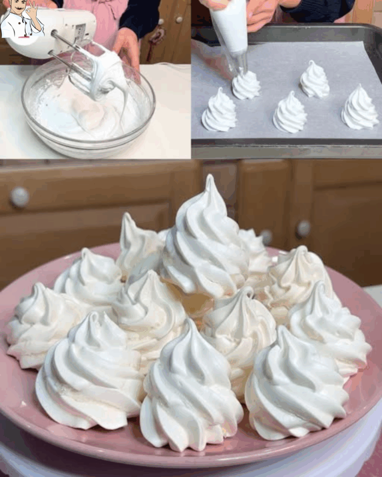 Meringhe Perfette da Pasticceria – La Ricetta Infallibile per Dolcetti Leggeri, Lucidi e Croccanti