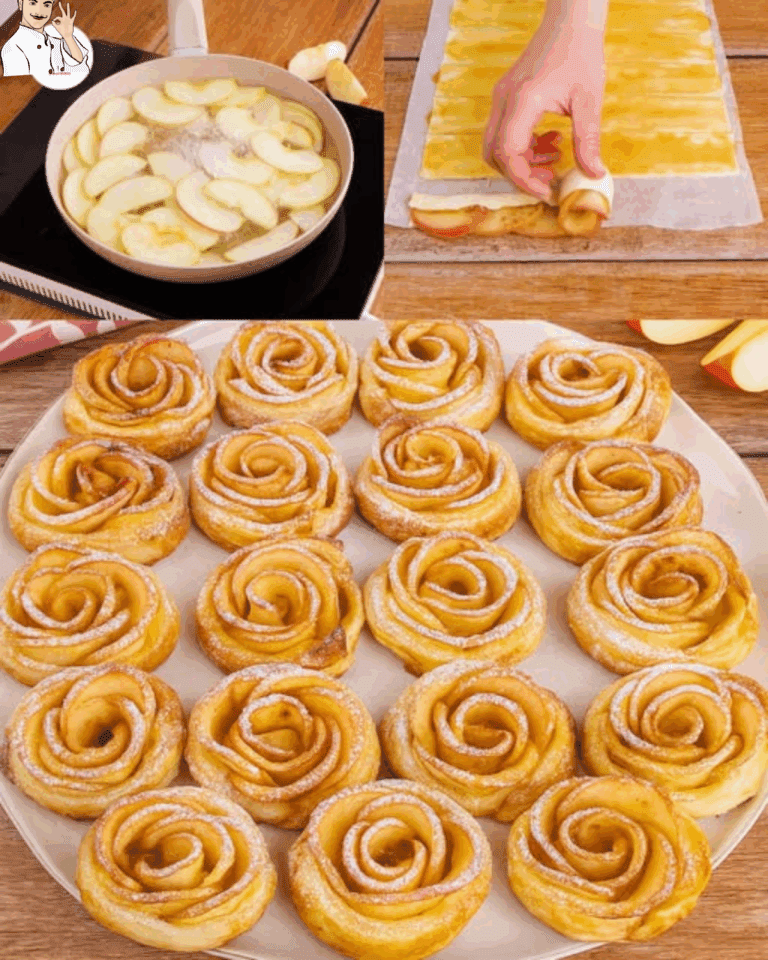 Rose di Mele in Sfoglia: il Dolce Facile e Scenografico che Incanta al Primo Sguardo