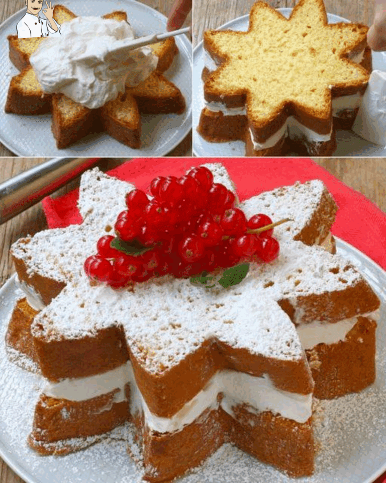 Stella di Pandoro: il dolce di riciclo più goloso e scenografico (senza cottura!)