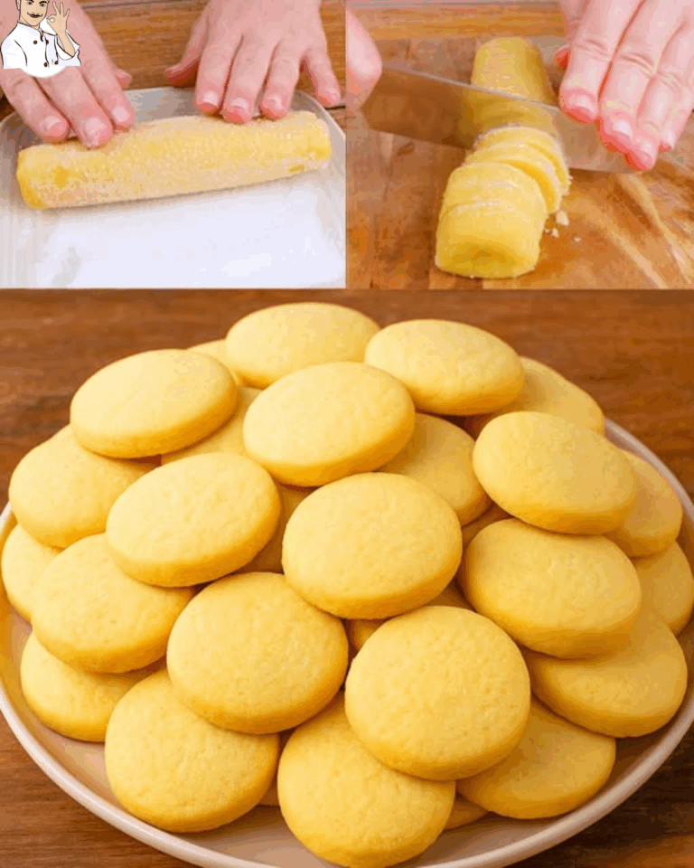 Biscotti al Burro Dorati e Friabili – I Classici Frollini che Si Sciolgono in Bocca