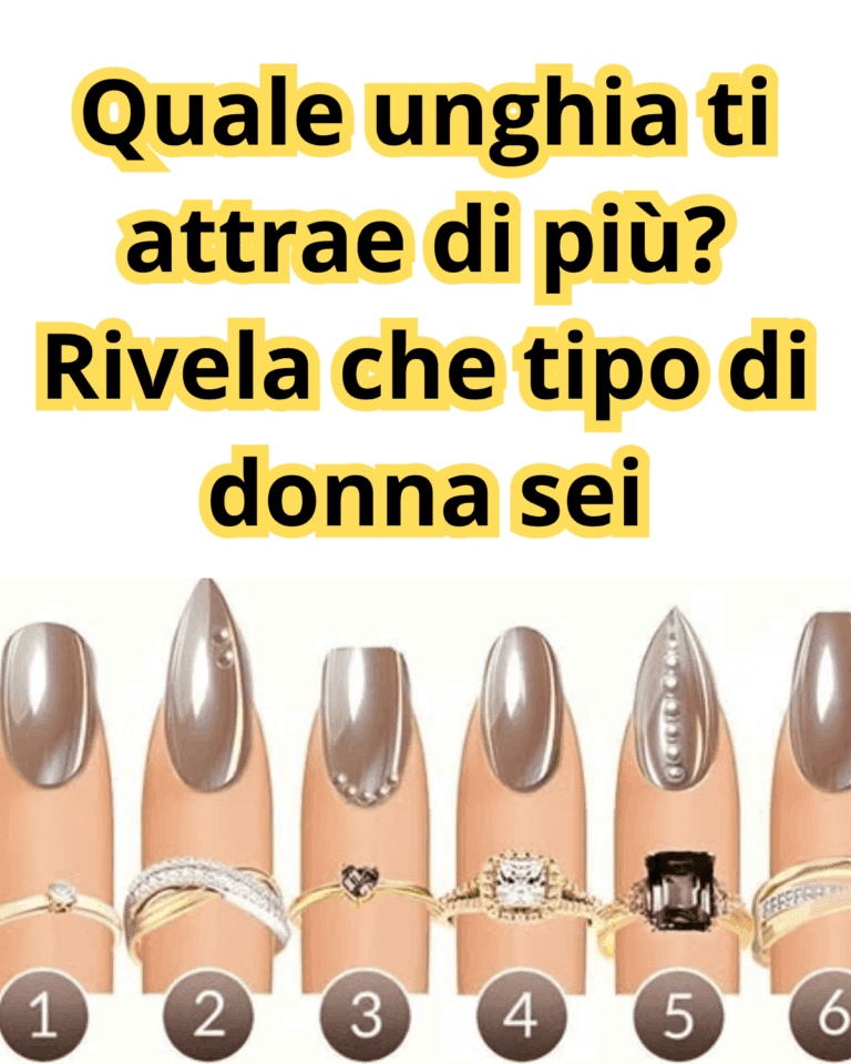 Quale unghia ti attrae di più? Rivela che tipo di donna sei
